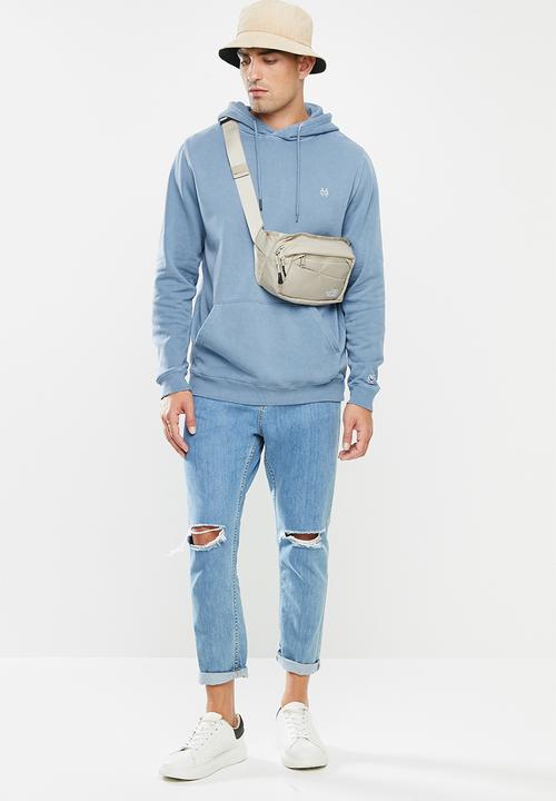 Factorie - Oversized icon hoodie - blue