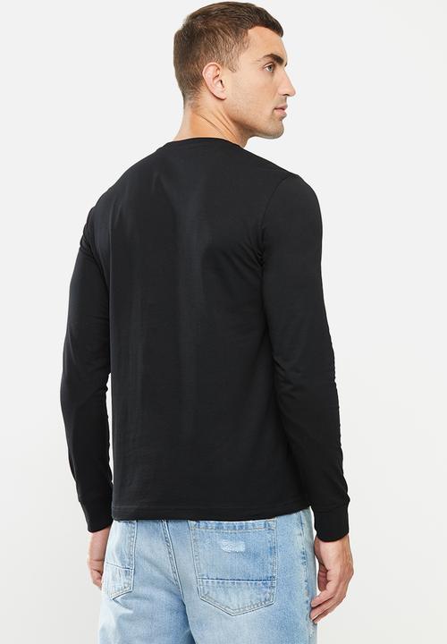 Diesel  - T-diegos-ls-k41 T-shirt - black
