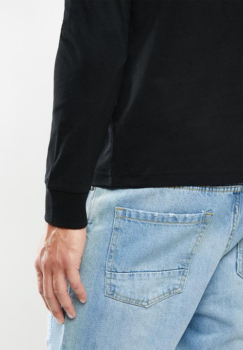 Diesel  - T-diegos-ls-k41 T-shirt - black