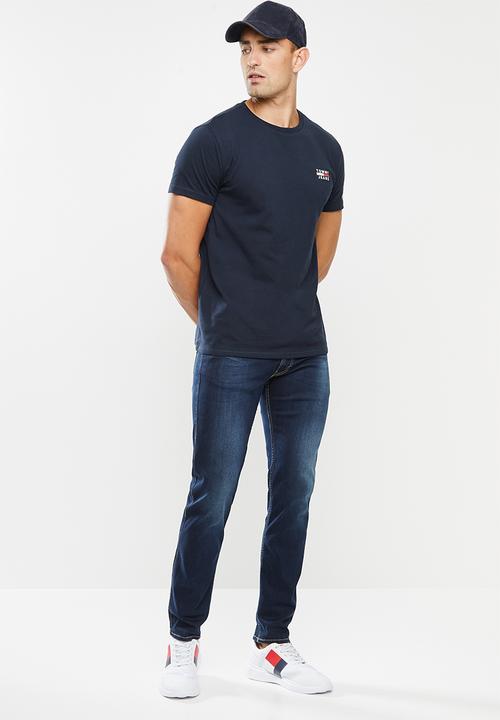 Tommy Hilfiger - Tjm chest logo tee - navy