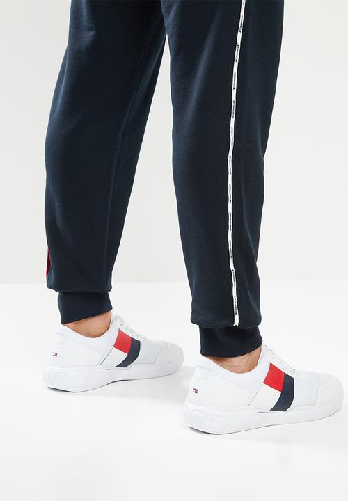 Tommy Hilfiger - Piping fleece cuffed pant - navy