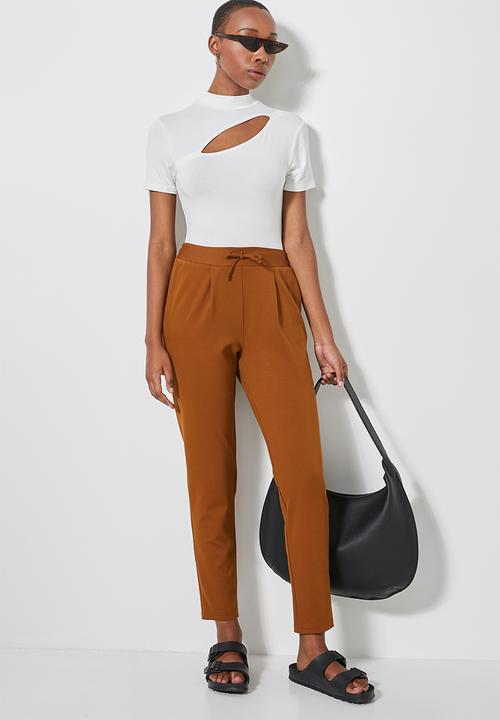 Superbalist - Turtleneck cutout bodysuit - milk