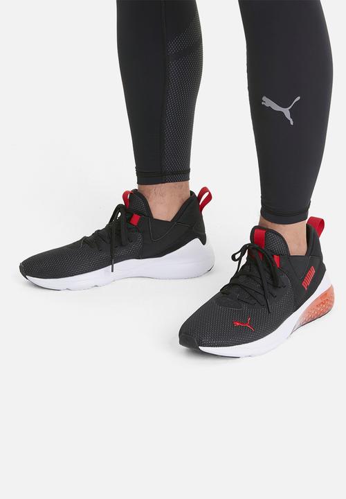 PUMA - Cell vive fade - puma black-high risk red