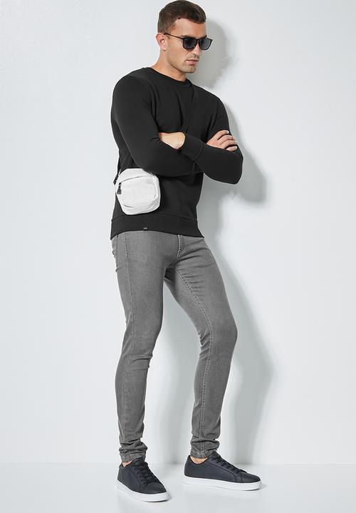 Superbalist - Brewer crew neck sweat - black