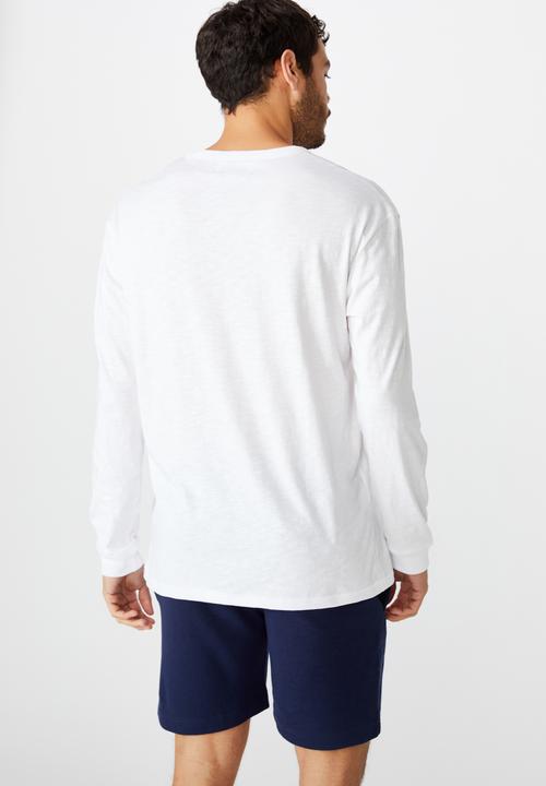 Cotton On - Waffle jogger short - navy