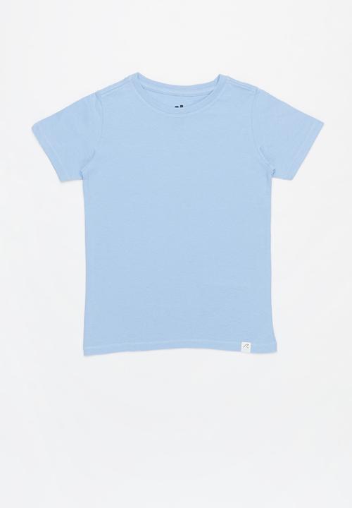 Cotton On - 2 Pack core short sleeve tee - khaki & blue 