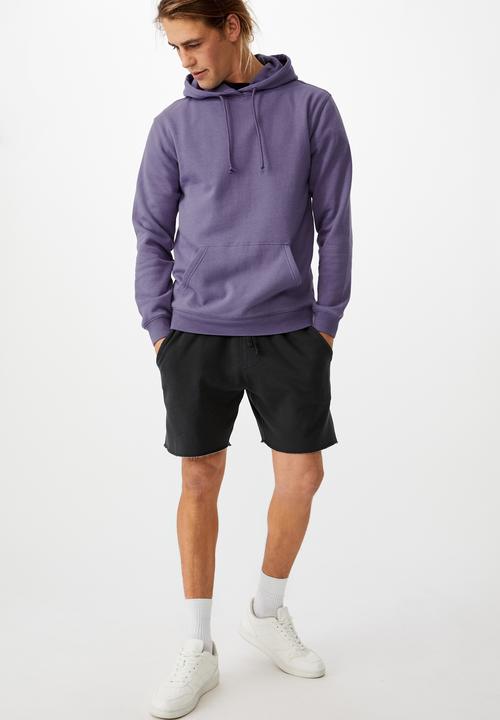 Cotton On - Essential fleece pullover - purple 