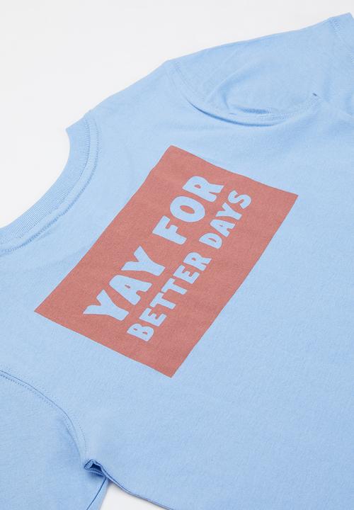 Cotton On - 2 Pack max skater short sleeve tee - neutral & blue 