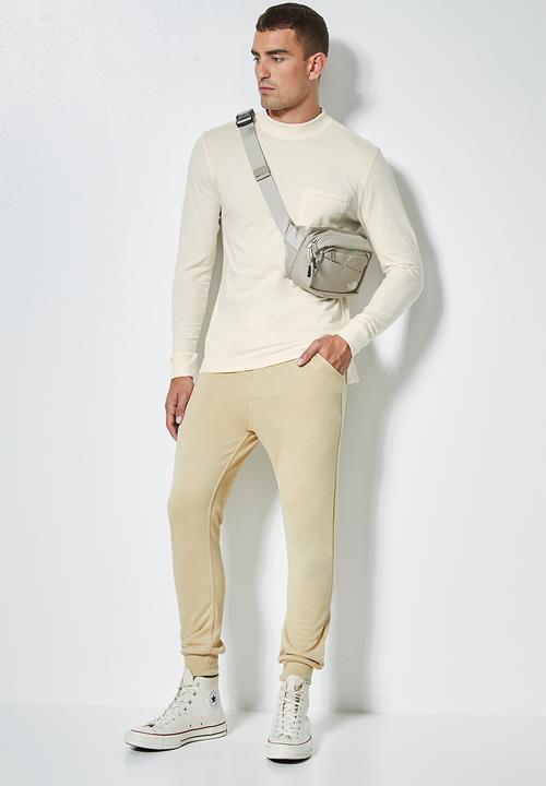 Superbalist - Madrid slim sweatpant - beige