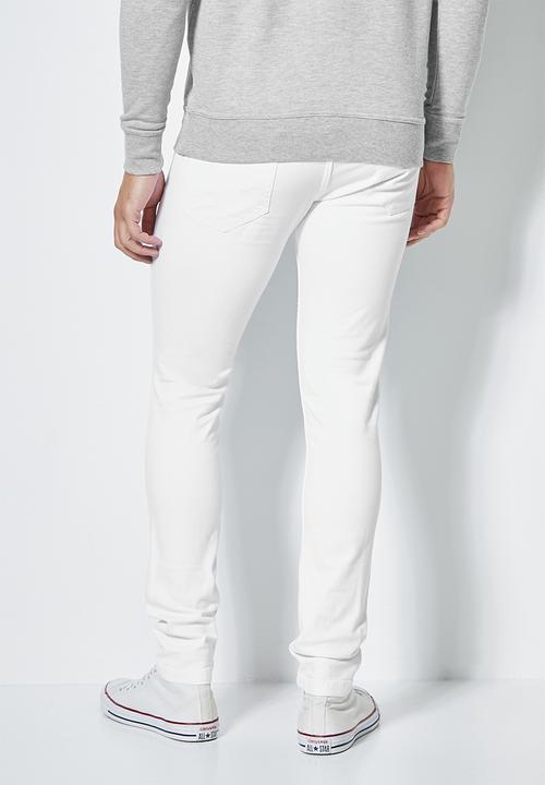 Superbalist - Seattle skinny jeans - white