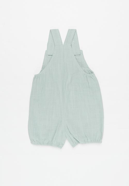 Pop Candy - Baby dungaree - sage