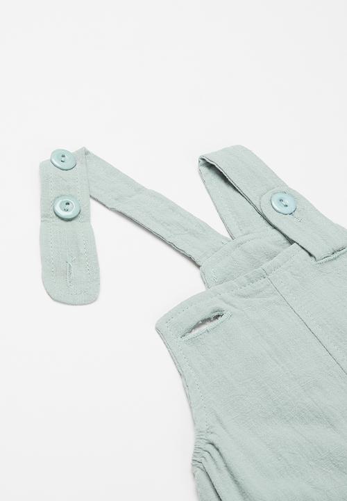 Pop Candy - Baby dungaree - sage