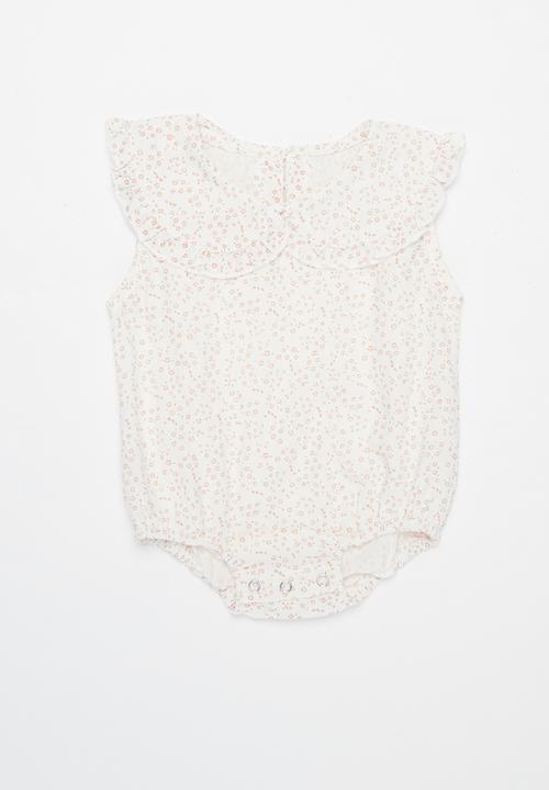 Pop Candy - Girls printed romper - pink