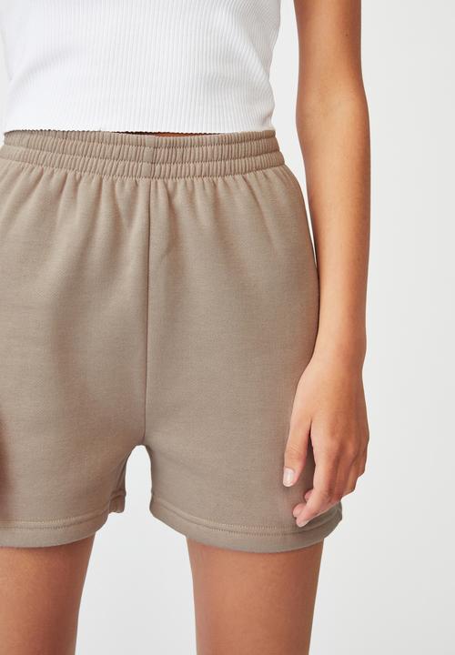 Factorie - Hype fleece short - brown