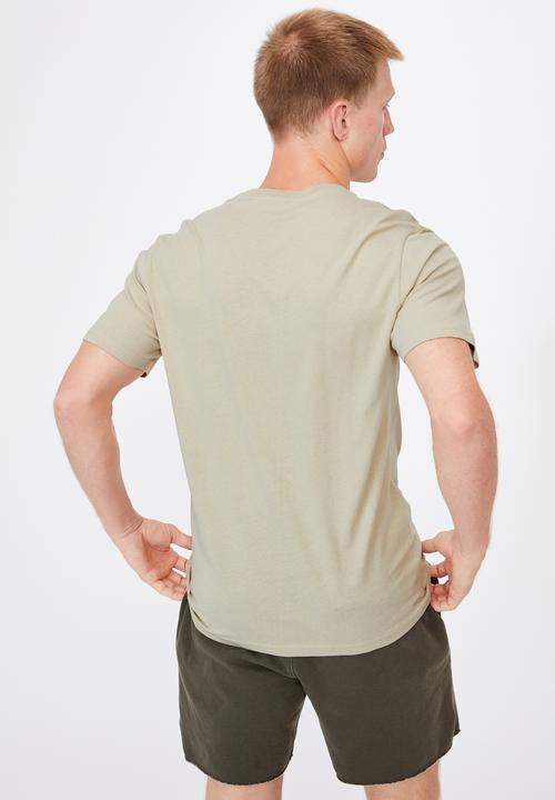 Cotton On - Tbar art t-shirt - green 