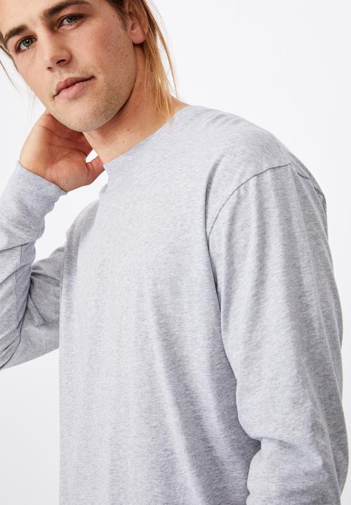 Cotton On - Tbar long sleeve t-shirt - grey 