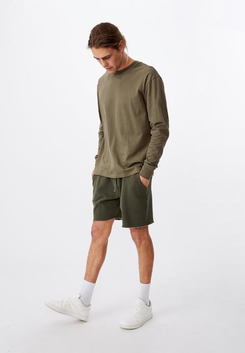 Cotton On - Tbar long sleeve t-shirt - green 