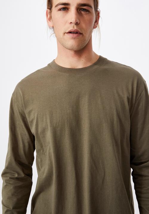Cotton On - Tbar long sleeve t-shirt - green 