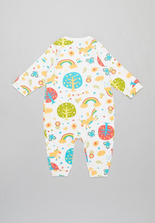 Pop Candy - Baby rainbow romper - multi