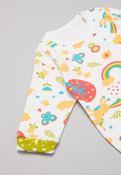 Pop Candy - Baby rainbow romper - multi