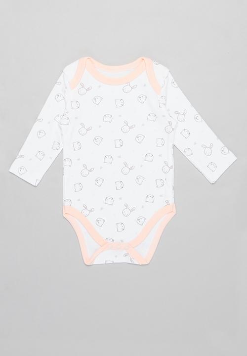 Pop Candy - Girls 3 Pack long sleeve body vets - grey