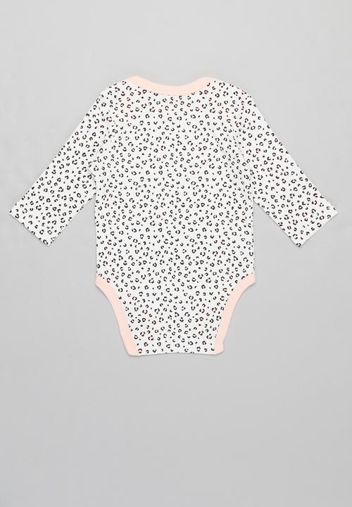 Pop Candy - Girls 3 Pack long sleeve body vets - grey