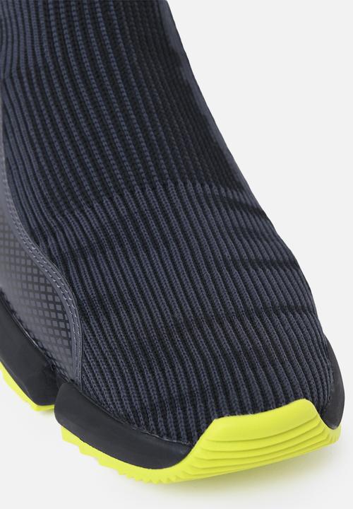 Diesel  - H-padola mid trek sneakers - black / asphalt