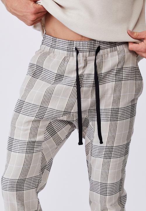 Cotton On - Pj drake - oatmeal check