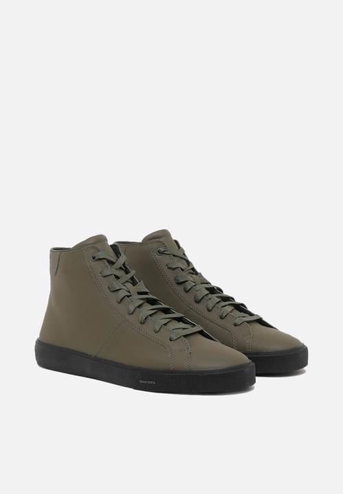 Diesel  - S-mydori mc sneakers - olive night