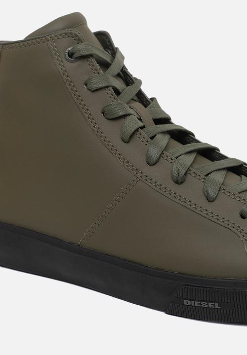 Diesel  - S-mydori mc sneakers - olive night