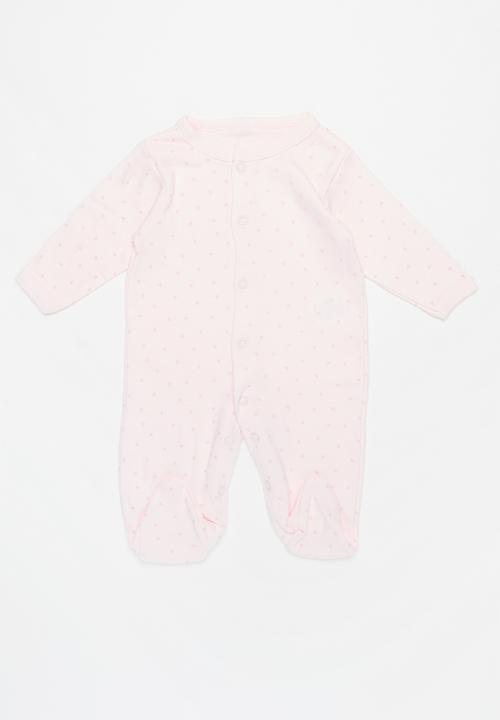 Pop Candy - Babygrow, bodysuit & bib set - pink