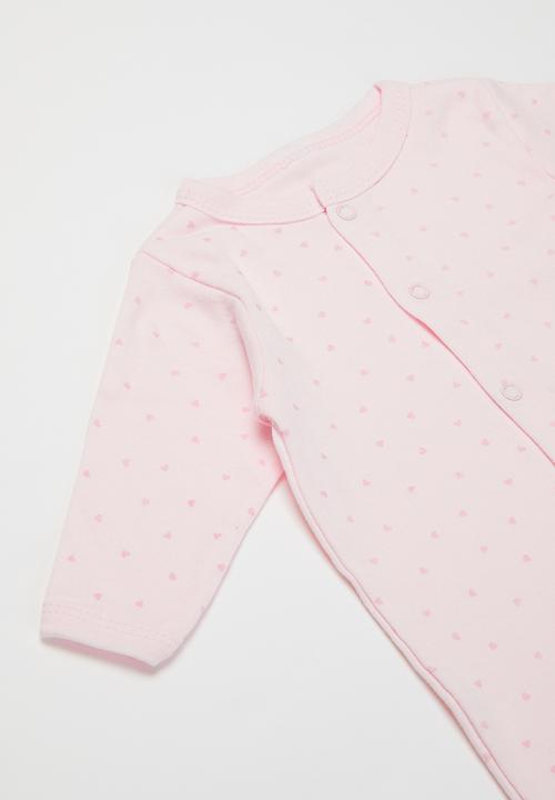 Pop Candy - Babygrow, bodysuit & bib set - pink