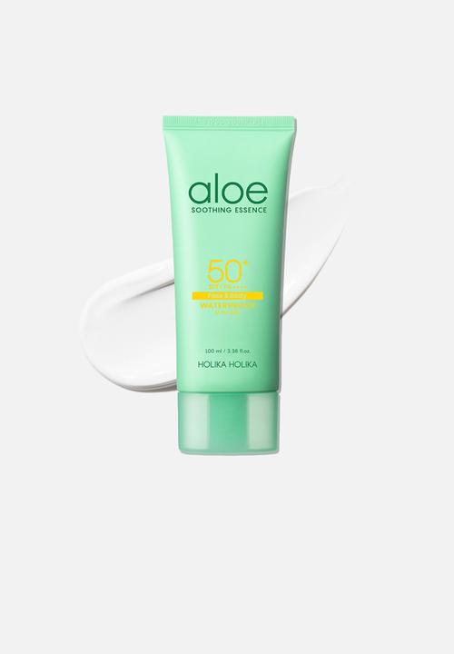 HOLIKA HOLIKA - Aloe Soothing Essence Waterproof Sun Gel SPF50+