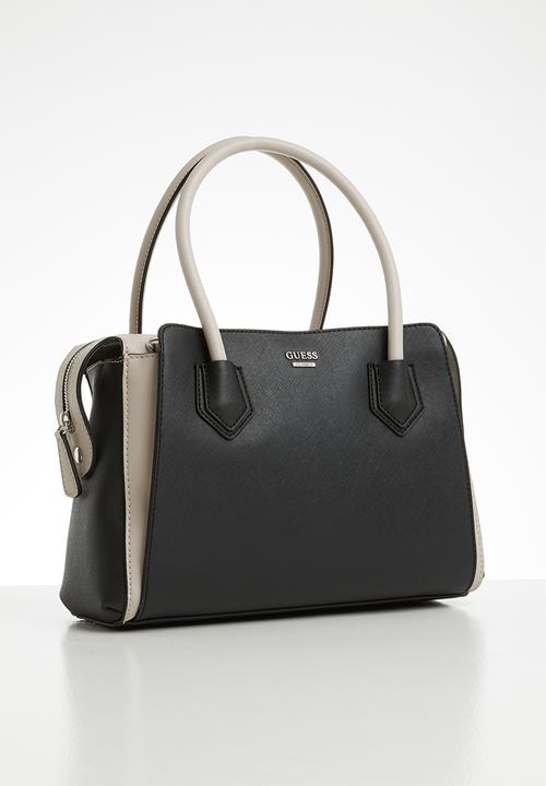 GUESS - Kota large satchel - black