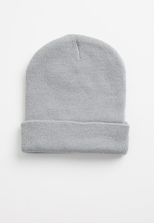 Superbalist - Fine knit beanie - grey
