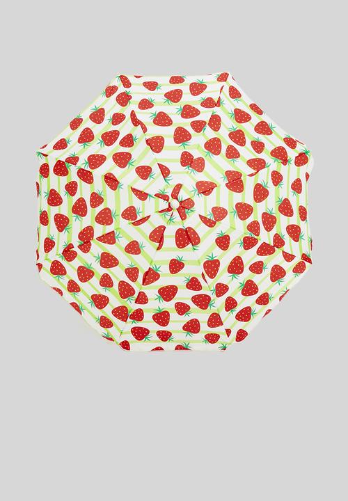 H&S - Beach umbrella - strawberry