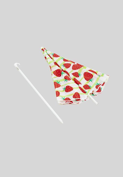 H&S - Beach umbrella - strawberry