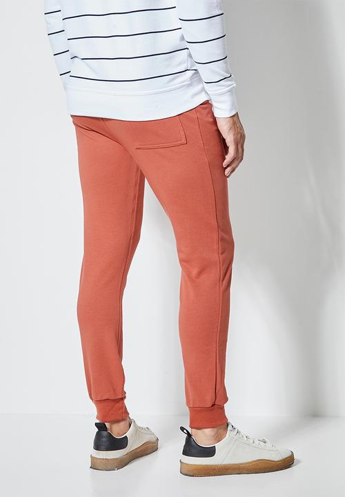 Superbalist - Madrid slim sweatpant - rust