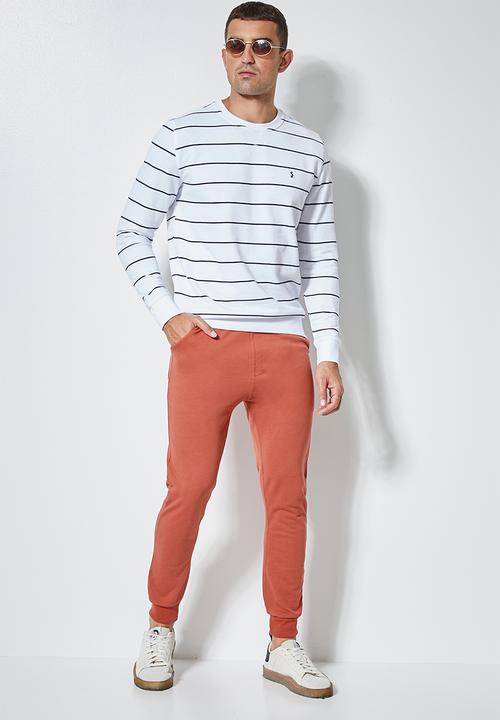 Superbalist - Madrid slim sweatpant - rust