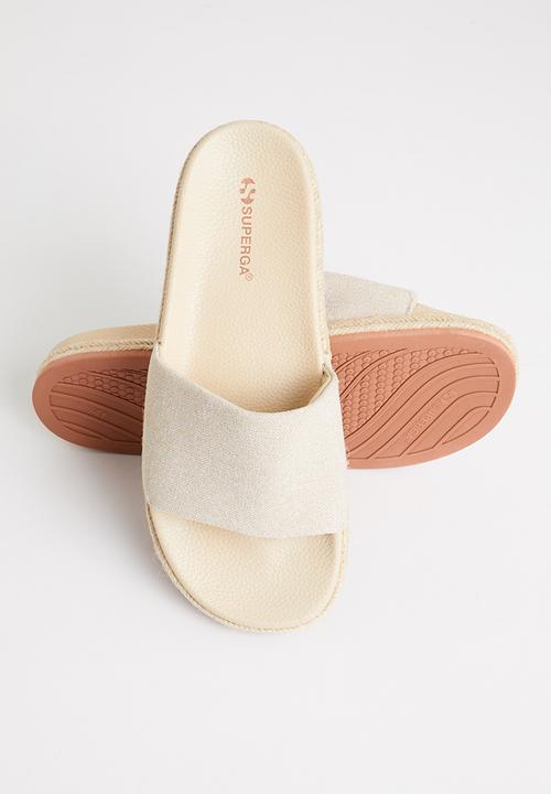 SUPERGA - 1908 rope linen - taupe