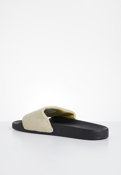 SUPERGA - 1908 Linen - black & taupe