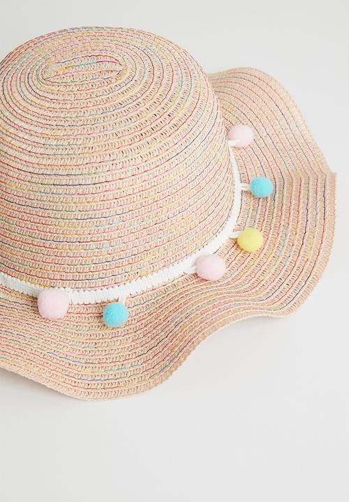 Pop Candy - Girls straw hat - pink