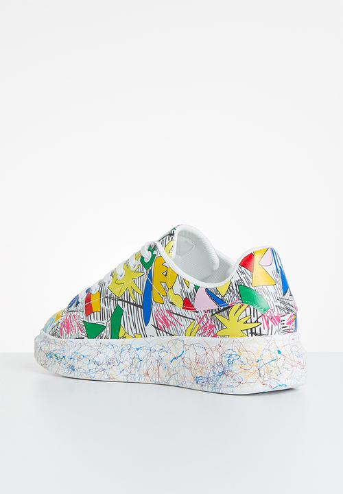Plum - Fresca sneaker - multi 