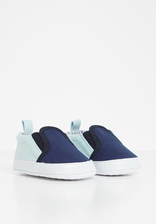 Pop Candy - Baby boys slip-on sneaker - blue