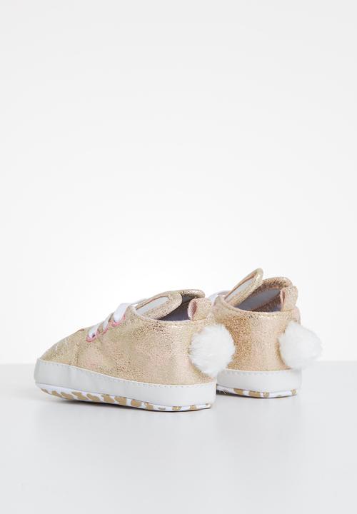 Pop Candy - Girls metallic sneaker - gold
