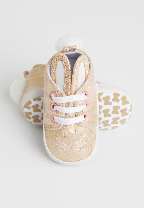 Pop Candy - Girls metallic sneaker - gold