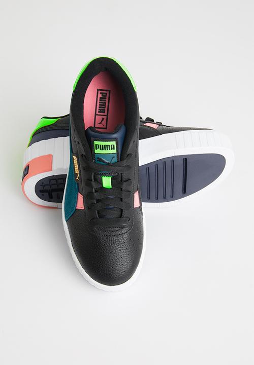 PUMA - Cali wedge sunset bv wn's - Puma black-Puma white-peacoat