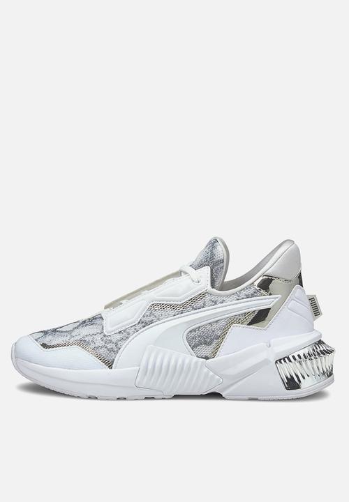 PUMA - Provoke xt untmd wn's - puma white-metallic silver-castlerock