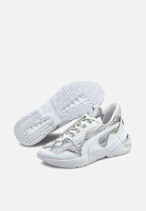 PUMA - Provoke xt untmd wn's - puma white-metallic silver-castlerock