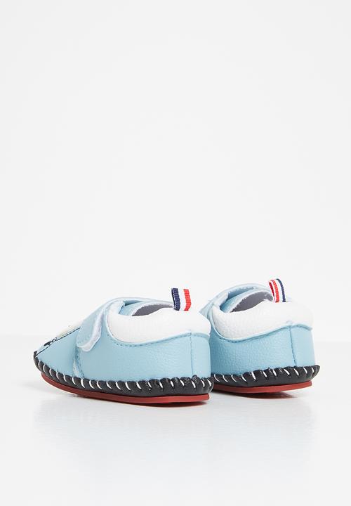 Pop Candy - Baby bear booties - blue